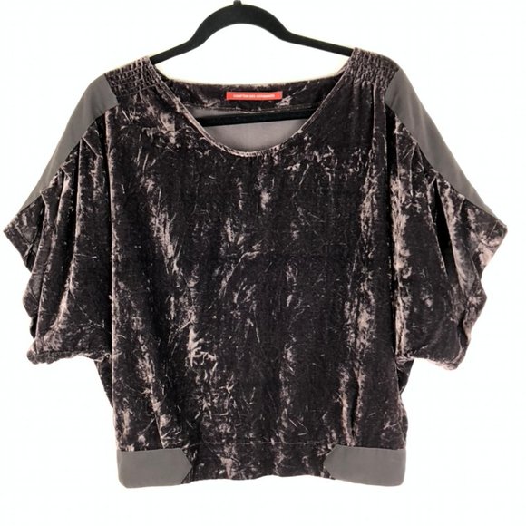 Comptoir Des Contonniers Crushed Velvet Top